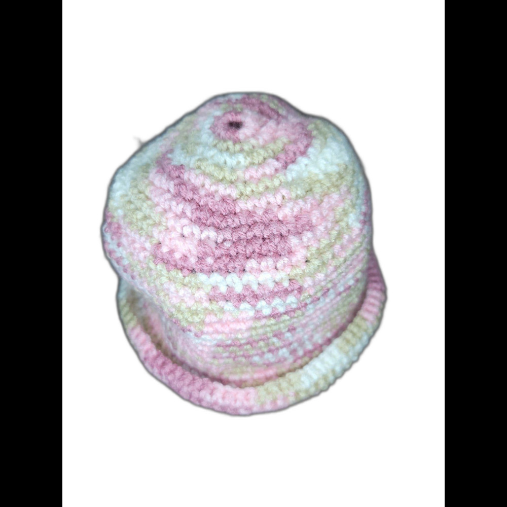 Hand-Crocheted Beanie Cap for Women or Children - Picture 4 of 8